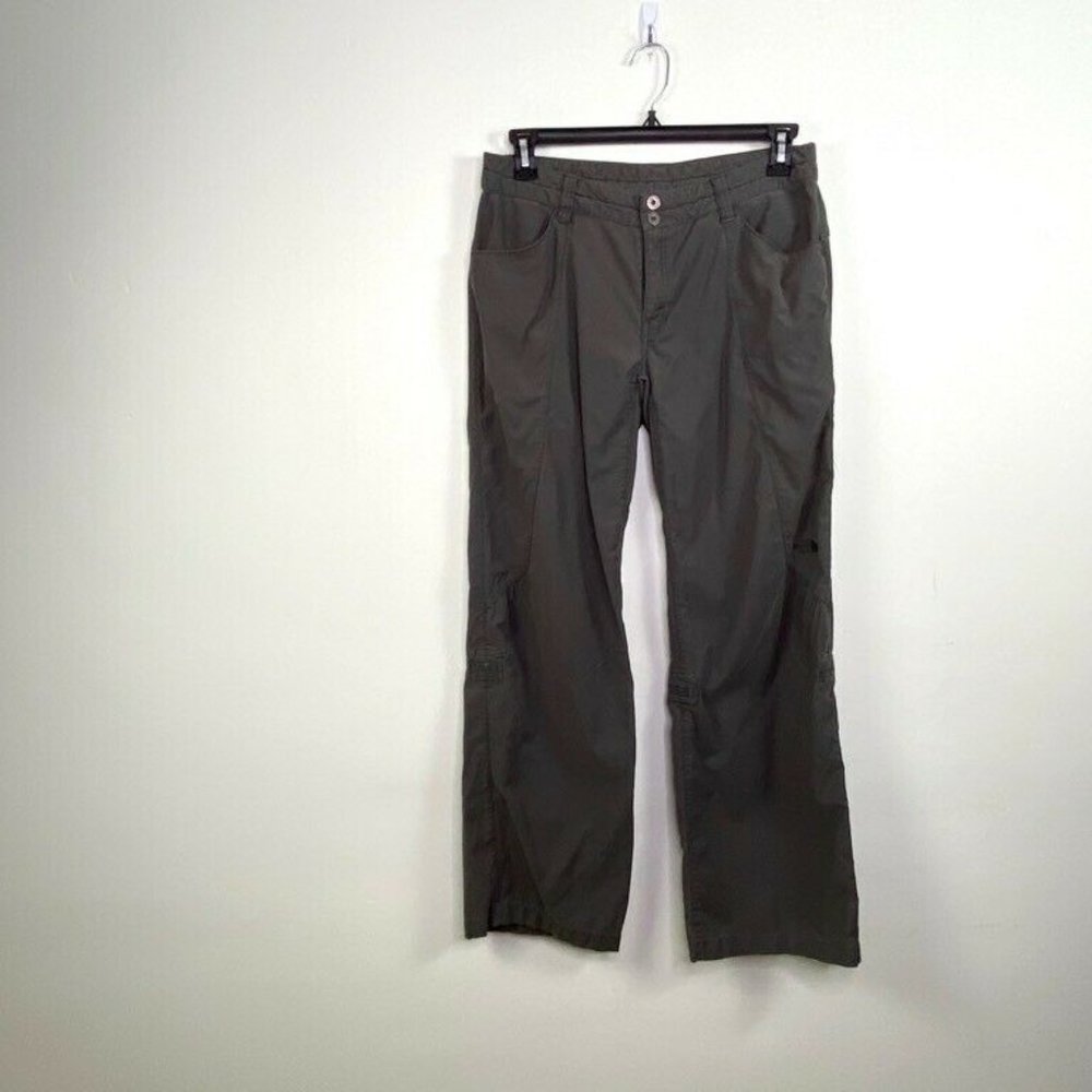 The North Face Womens 12 Hiking Pants Brown Pocket